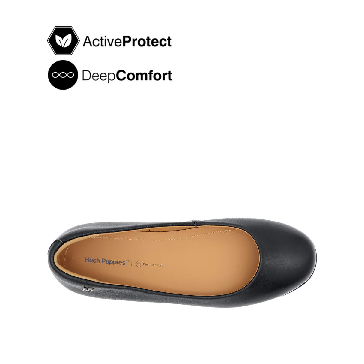 Nara Ballerina Women's Shoes - Black Leather