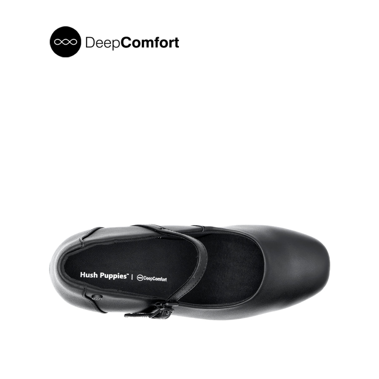 Rachel Pump Mary Jane Women's Shoes - Black Leather