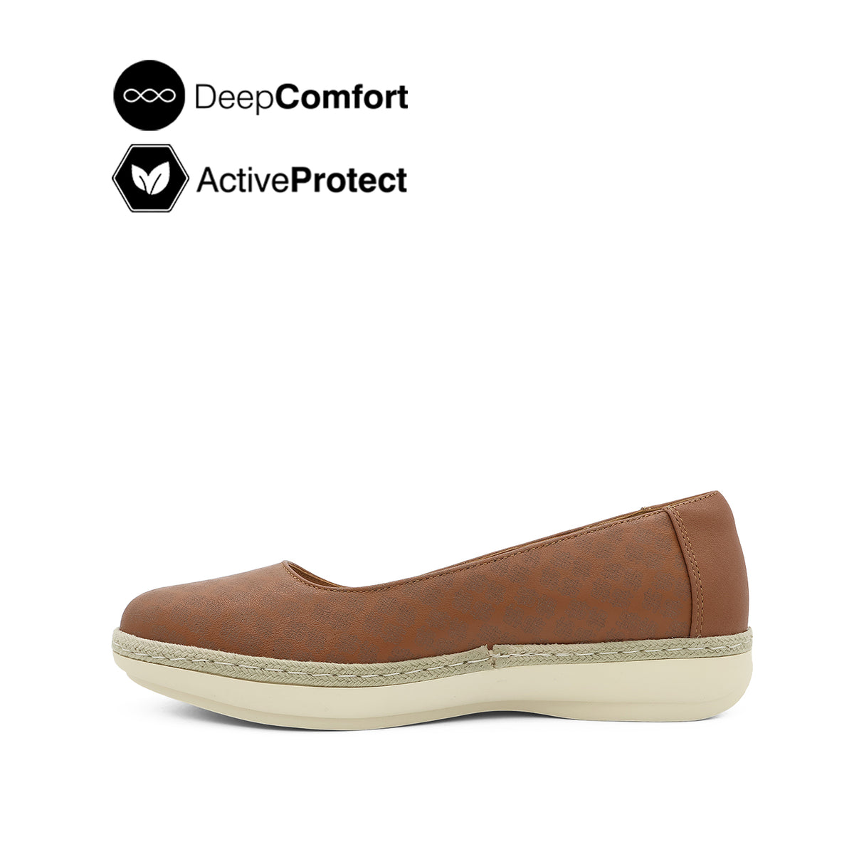 Quinta Slip On Women's Shoes - Tan Leather