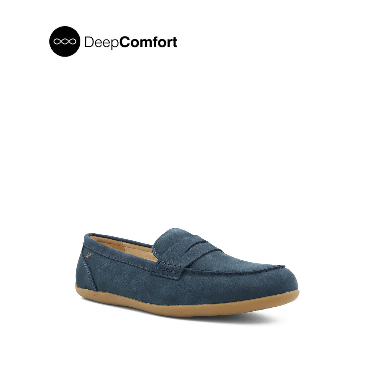 Sienna Penny Women's Shoes - Navy Nubuck