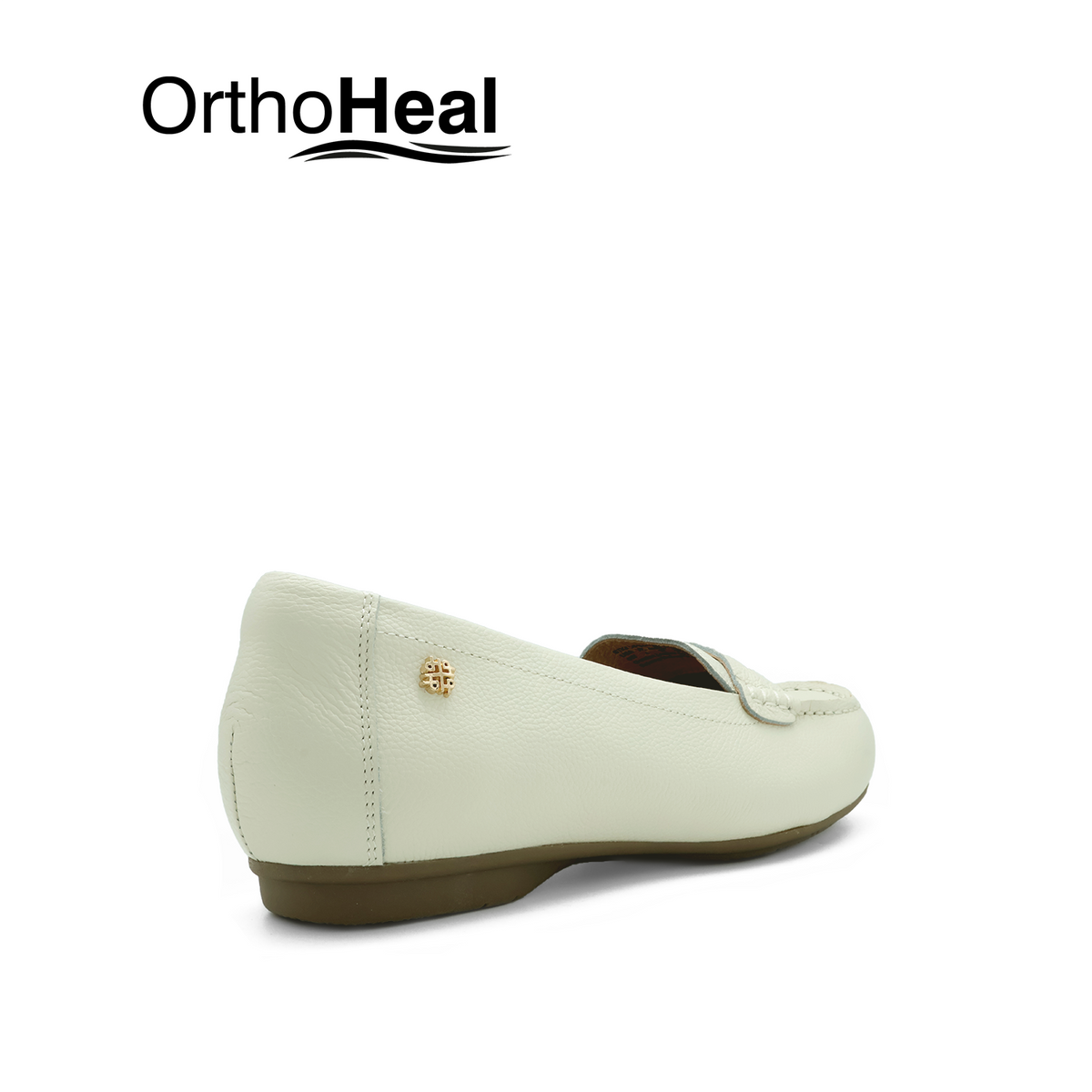 Rebecca Penny Women's Shoes - Cream Leather Hush Puppies Philippines