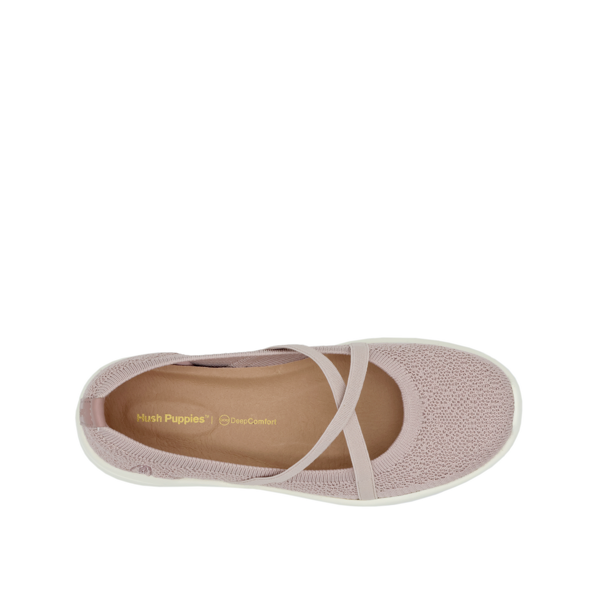 Renee Mary Jane Women's Shoes - Taupe Knitted