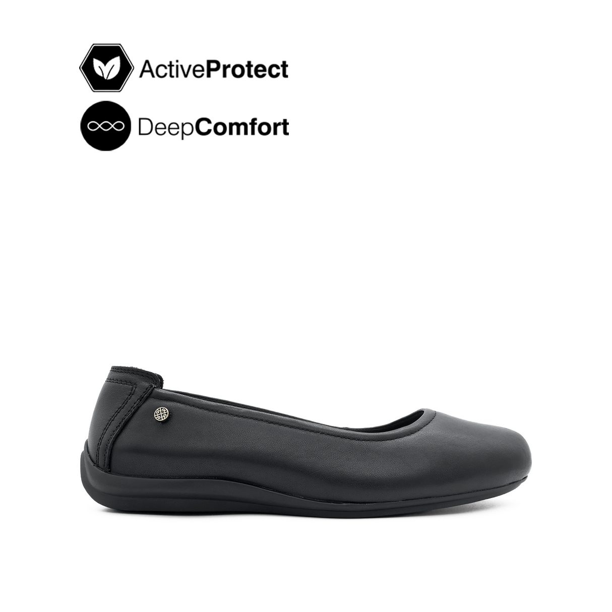 Nora Slip On Women's Shoes - Black Leather