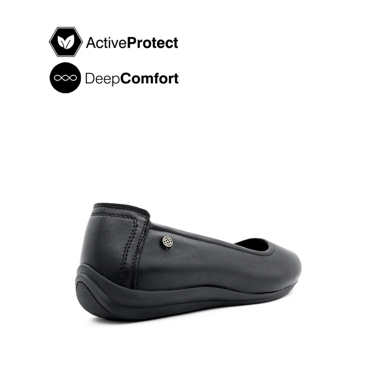 Nora Slip On Women's Shoes - Black Leather