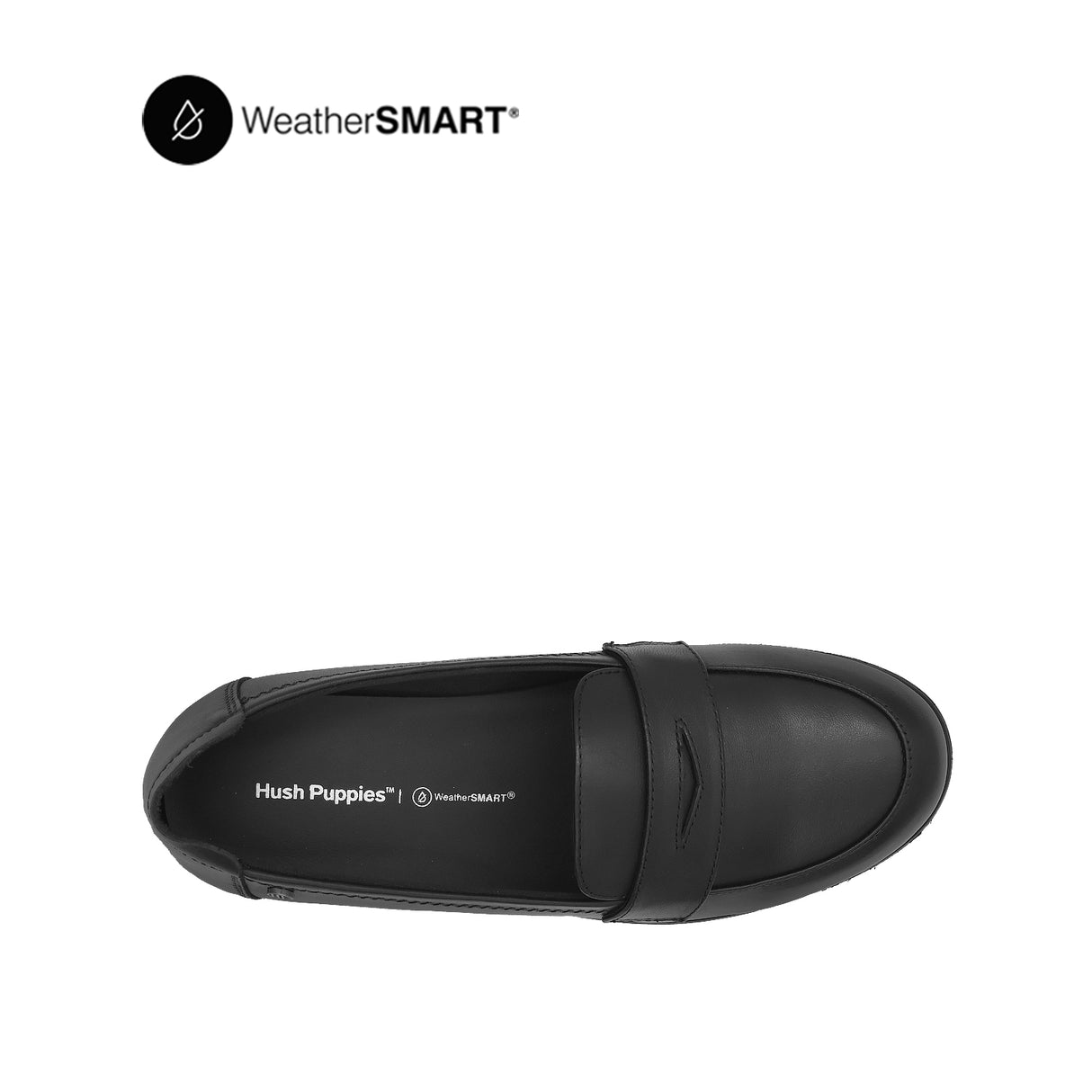 Nadia Penny Women's Shoes - Black Leather Waterproof