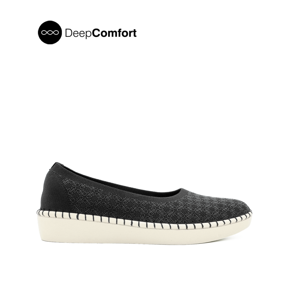 Norma Knitted Women's Shoes - Black Knitted