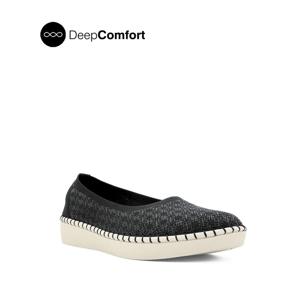 Norma Knitted Women's Shoes - Black Knitted
