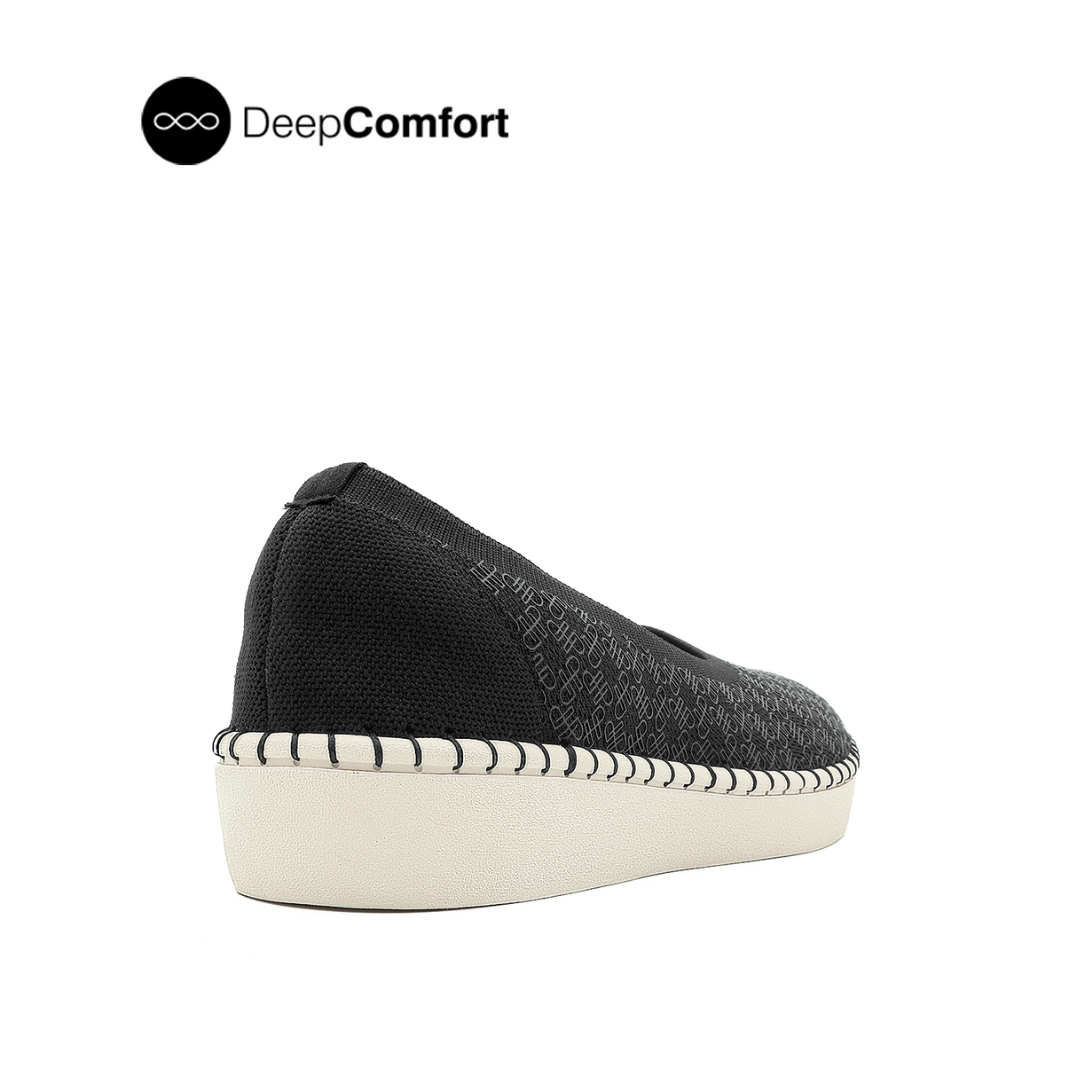 Norma Knitted Women's Shoes - Black Knitted