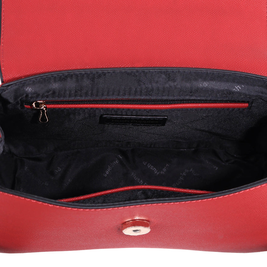 Dova Top Handle (M) Women's Bag - Red