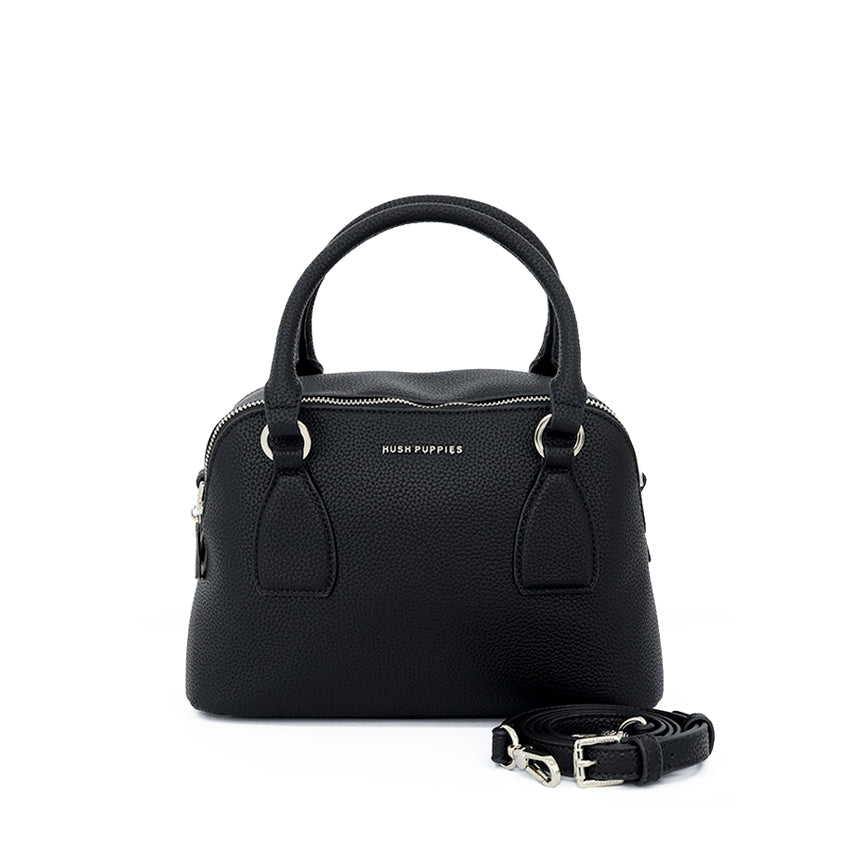 Rhea Satchel (L) Women's Bag - Black