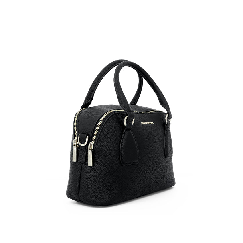 Rhea Satchel (L) Women's Bag - Black