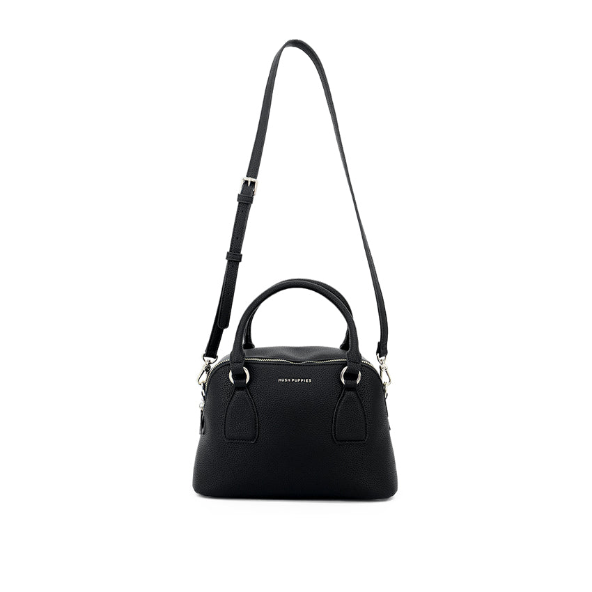 Rhea Satchel (L) Women's Bag - Black