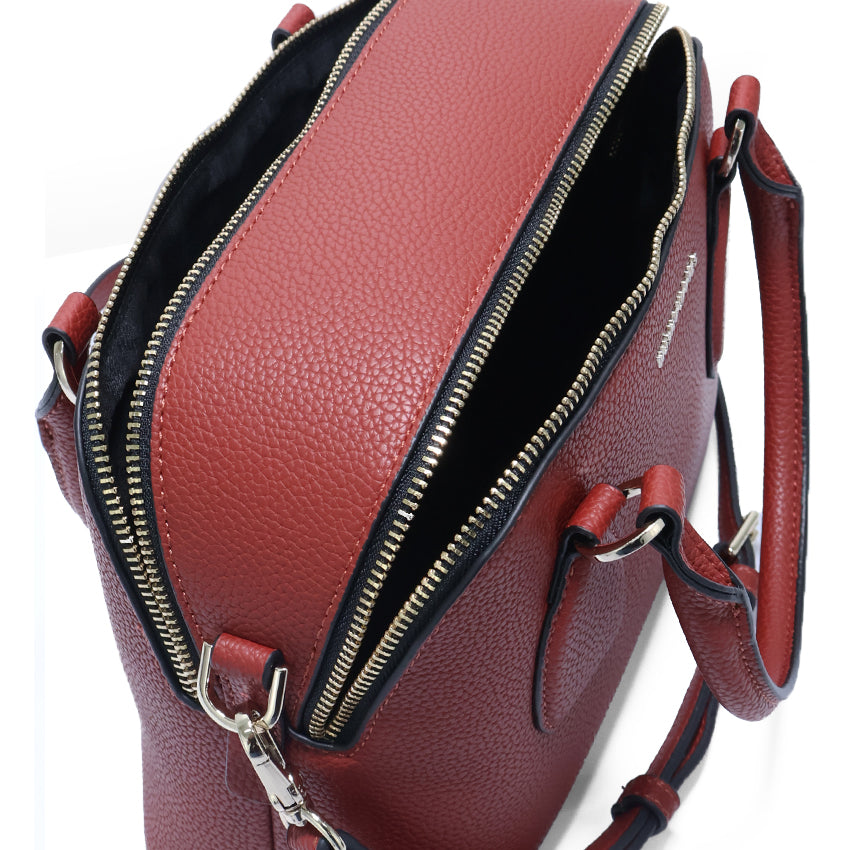 Rhea Satchel (L) Women's Bag - Red