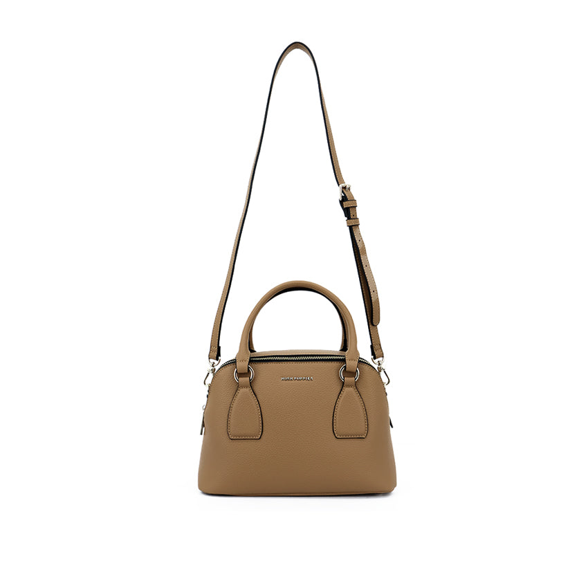 Rhea Satchel (L) Women's Bag - Tan