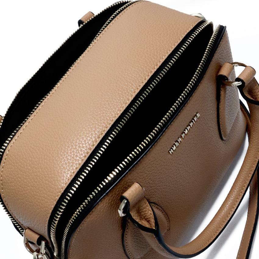 Rhea Satchel (L) Women's Bag - Tan