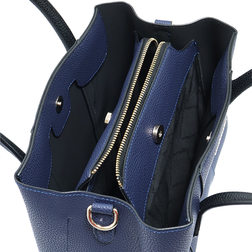 Shyla Top Handle (L) Women's Bag - Navy