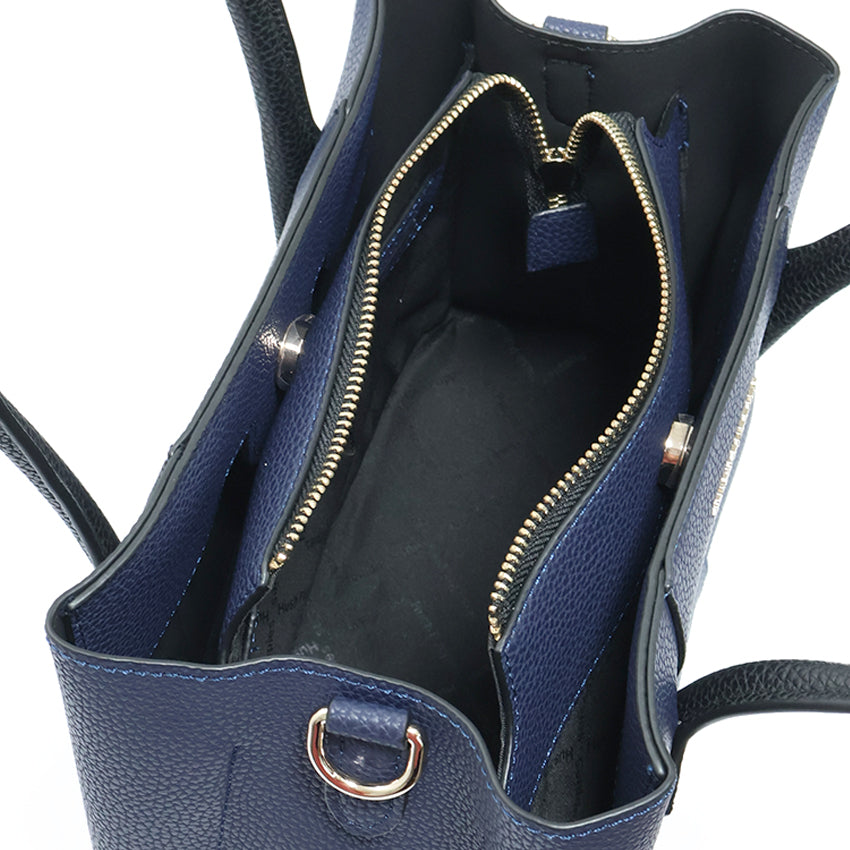 Shyla Top Handle (L) Women's Bag - Navy