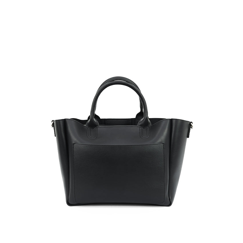 Muvi Satchel (M) Women's Bag - Black