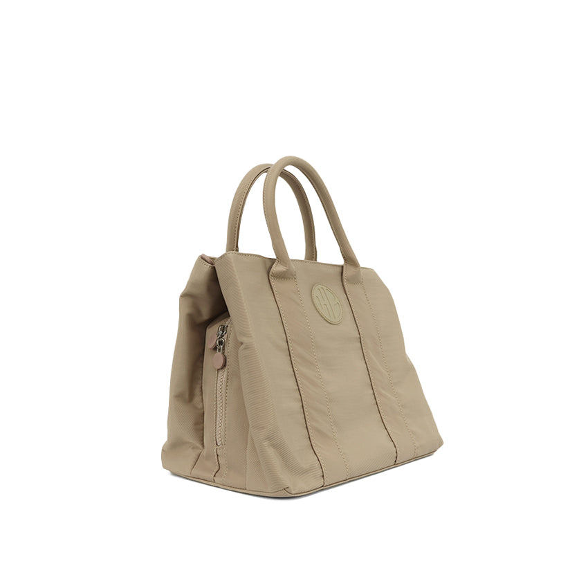 Misuki Satchel (L) Women's Bag - Beige