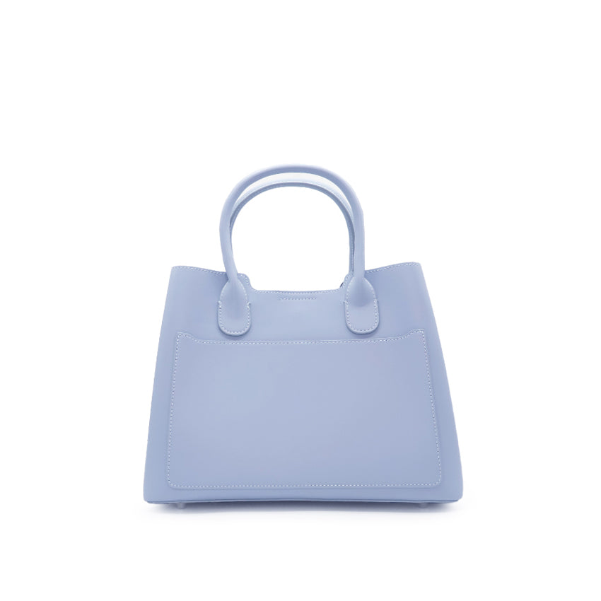 Carby Satchel (L) Women's Bag - Light Blue