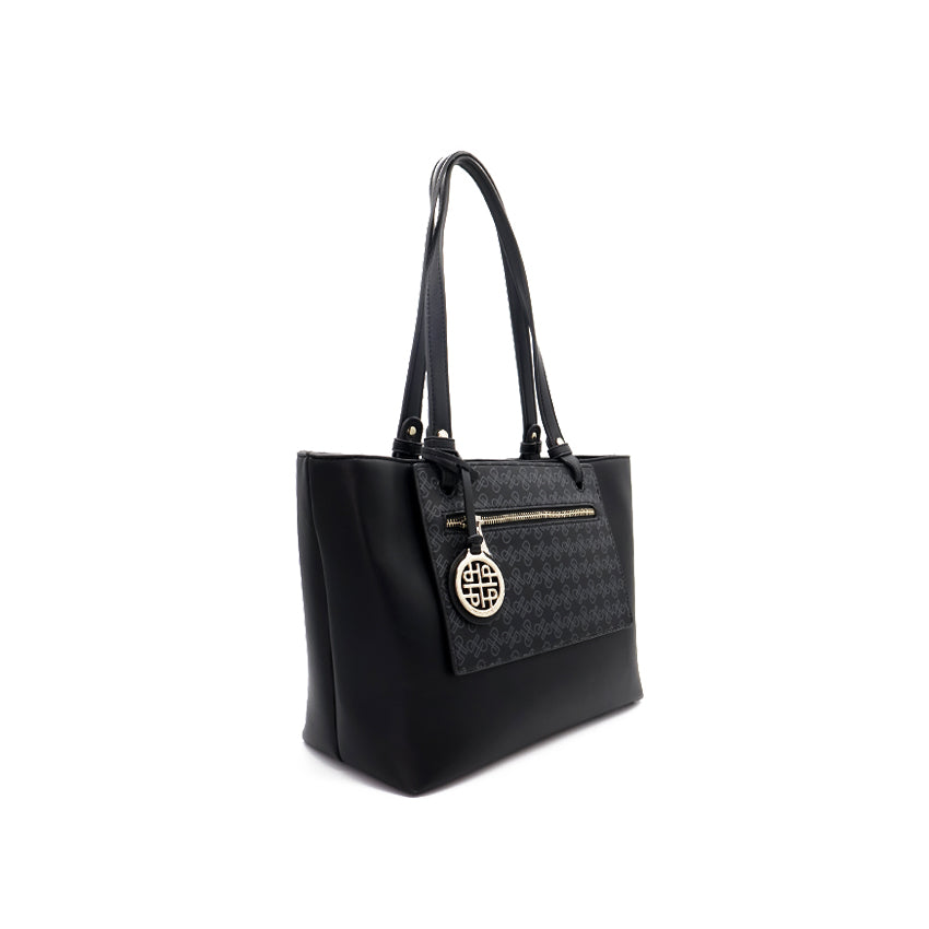 Mono Tote (M) Women's Bag - Black