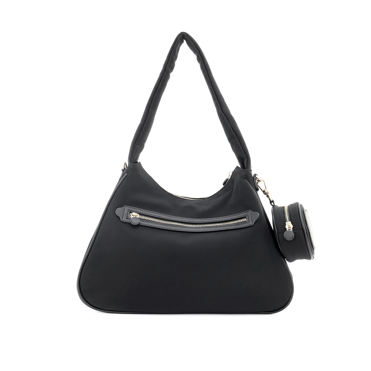 Fleur Hobo (M) Women's Bag - Black