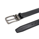 Star Pin Clip Men's Belt - Black