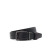 Van Pin Clip Reversible Men's Belt - Black & Dark Brown