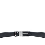 Barnett Pin Clip Reversible Men's Belt - Black