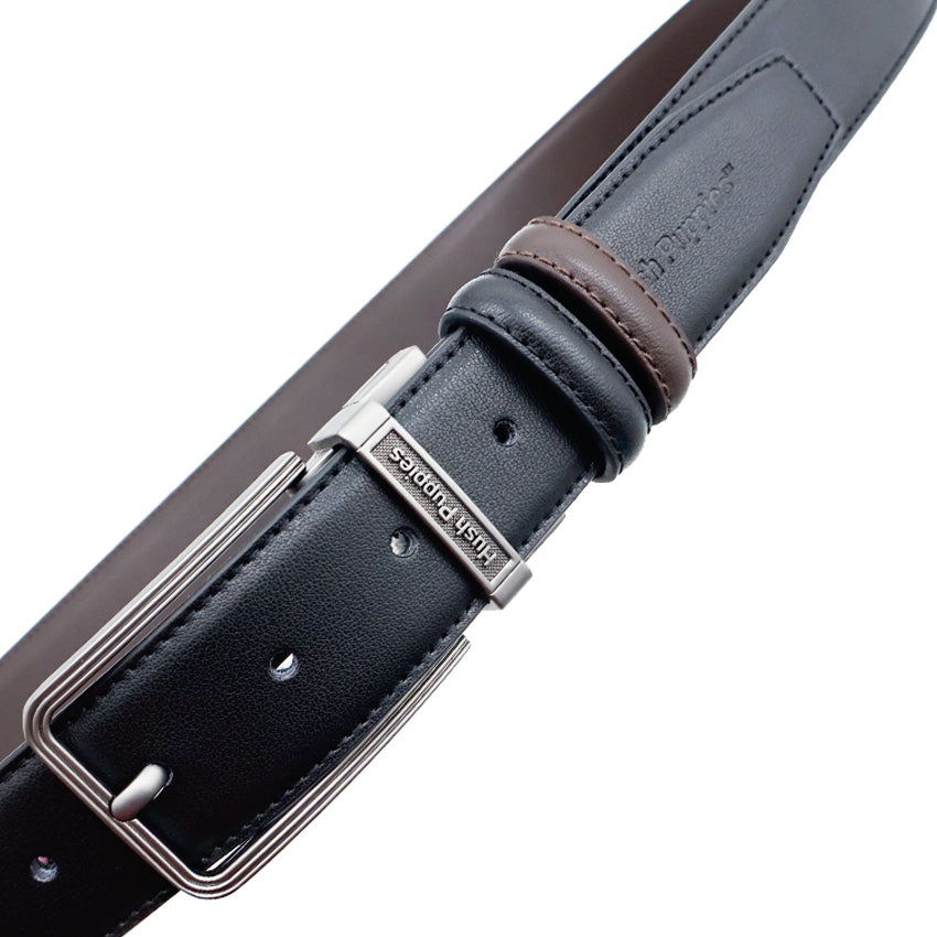 Barnett Pin Clip Reversible Men's Belt - Black