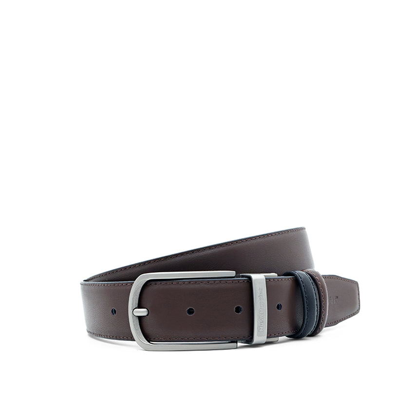 Bob Pin Clip Reversible Men's Belt - Black