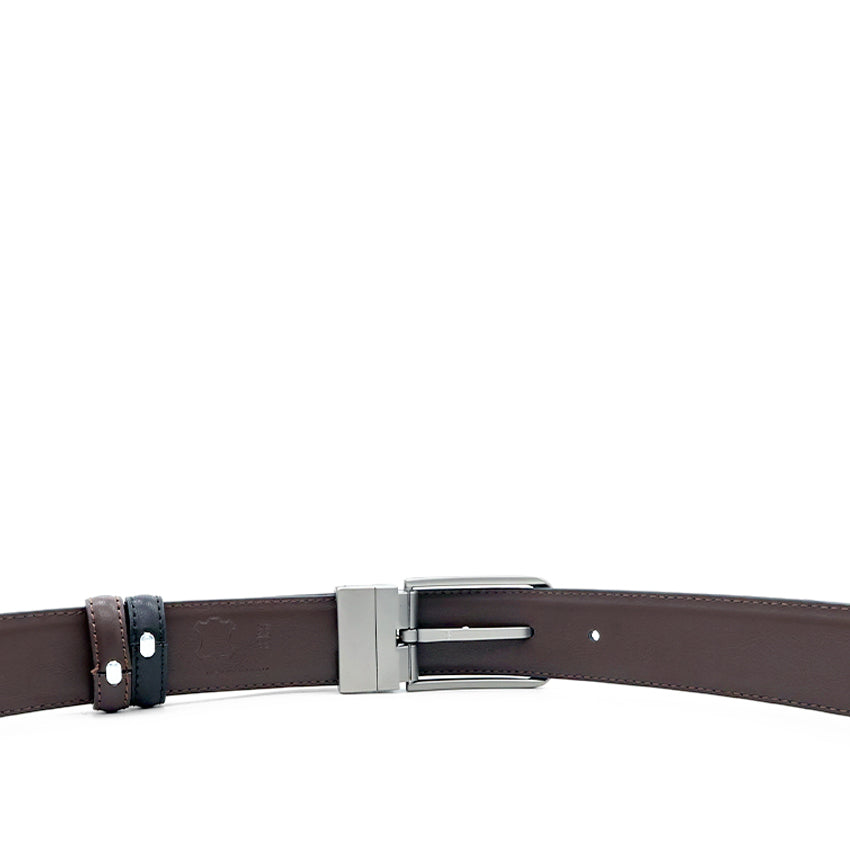 Bob Pin Clip Reversible Men's Belt - Black