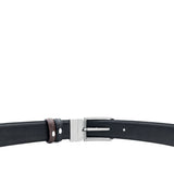 Bob Pin Clip Reversible Men's Belt - Black