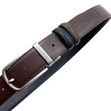 Bob Pin Clip Reversible Men's Belt - Black