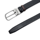 Bob Pin Clip Reversible Men's Belt - Black