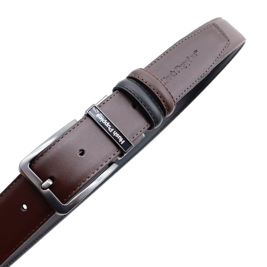 Boris Pin Clip Reversible Men's Belt - Black