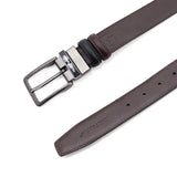 Boris Pin Clip Reversible Men's Belt - Black