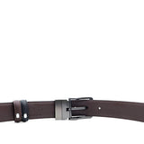 Boris Pin Clip Reversible Men's Belt - Black