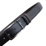 Boris Pin Clip Reversible Men's Belt - Black