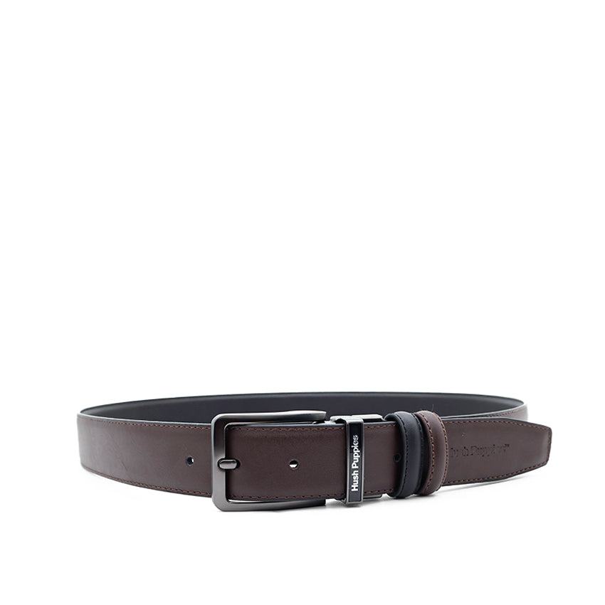 Boris Pin Clip Reversible Men's Belt - Black