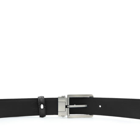 Darby Pin Clip Men's Belt - Black