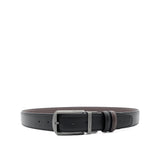 Don Pin Clip Reversible Men's Belt - Black & Dark Brown