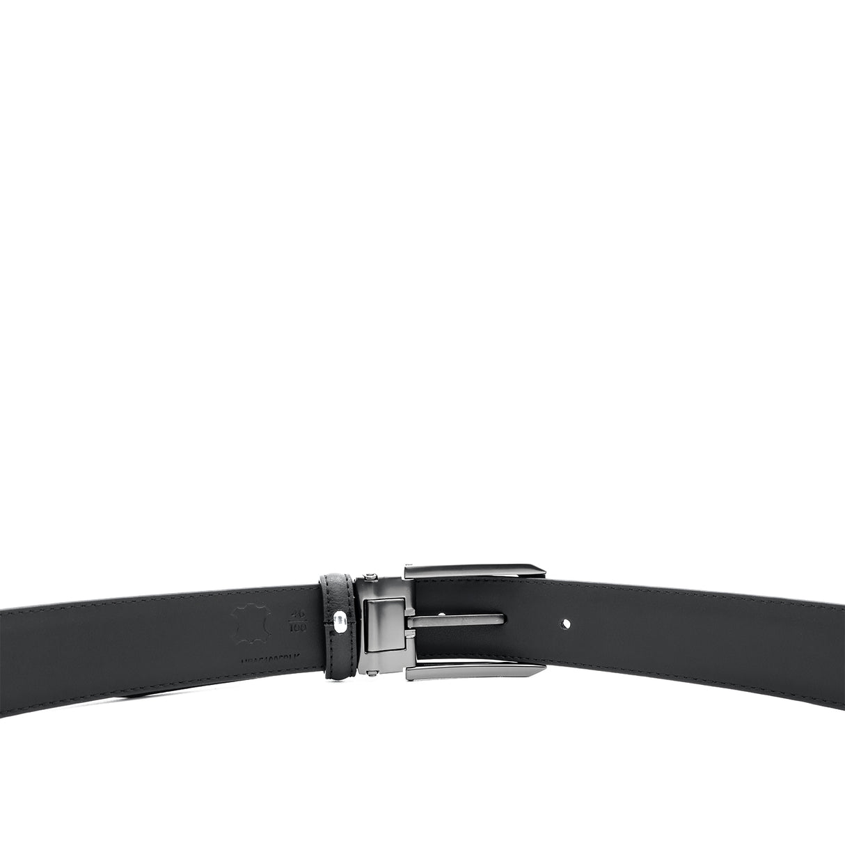 Easter Pin Clip Men's Belt - Black