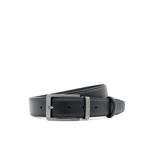 Ector Pin Clip Men's Belt - Black