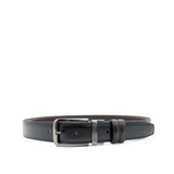 Eliya Pin Clip Men's Belt Reversible - Black