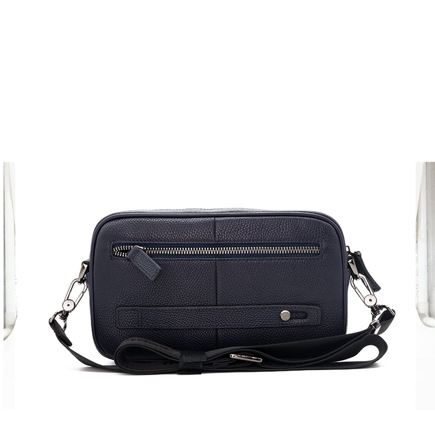 Fugol Clutch/Messenger Men's Bag - Navy