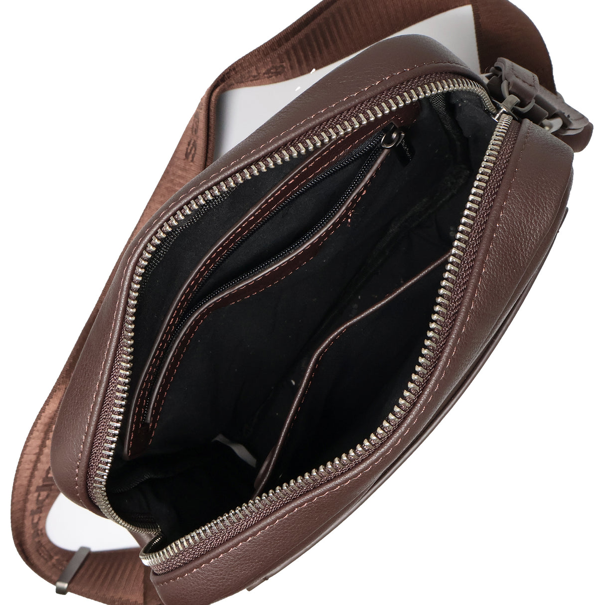 Woody Sling Men's Bag - Dark Brown