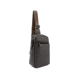 Adam Chest Men's Bag - Dark Brown