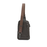Adam Chest Men's Bag - Dark Brown