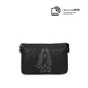 Sparkle Clutch Men's Bag - Black